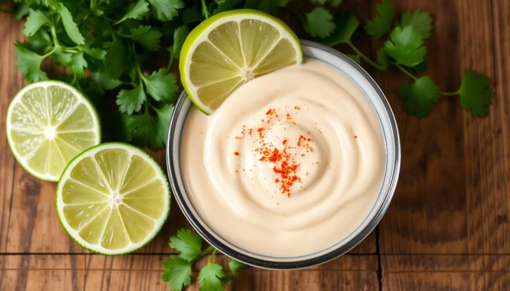 creamy condiment creamy condiment